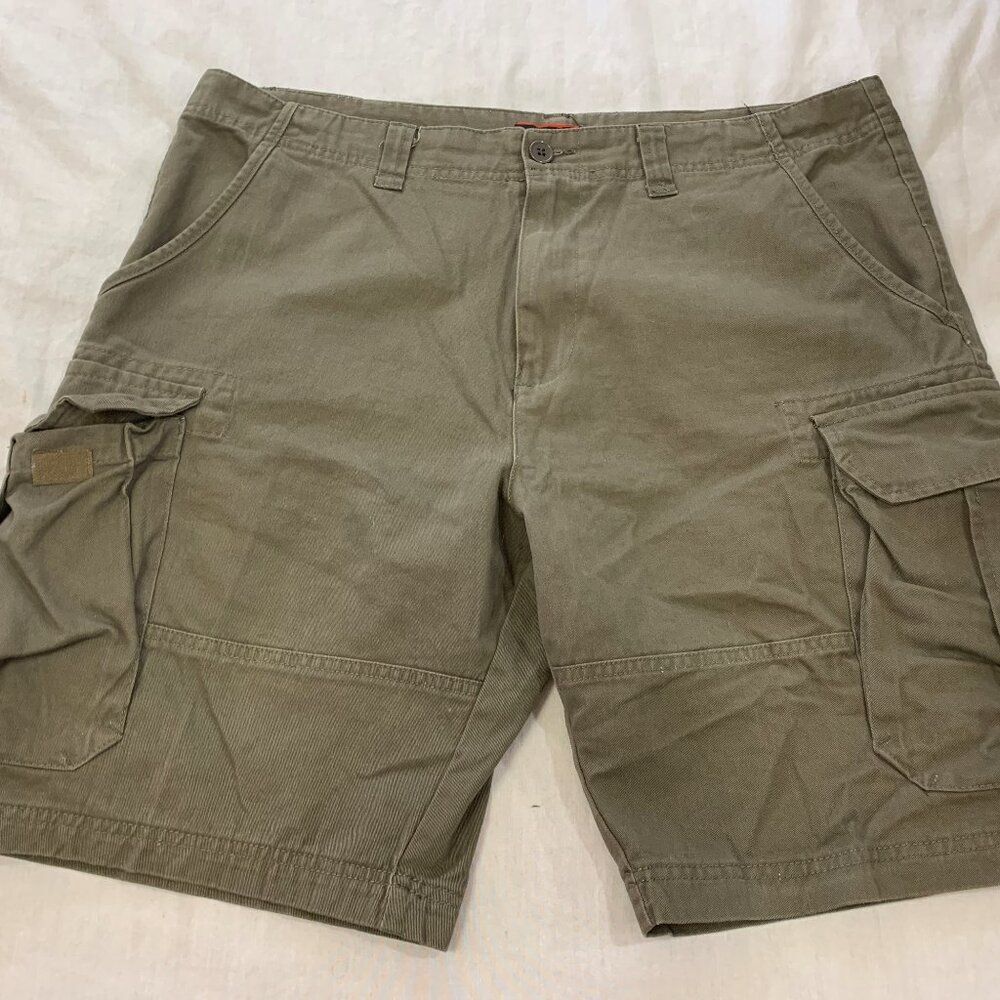 FISSION MENS CARGO COTTON SHORTS SIZE 38
